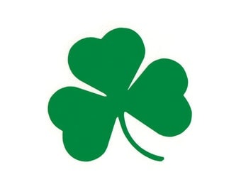 Shamrock - Irish/Celtic/3 Leaf Clover - Car/Truck/Laptop/Computer/Phone/Home Decor/Bumper Sticker - Vinyl Decal