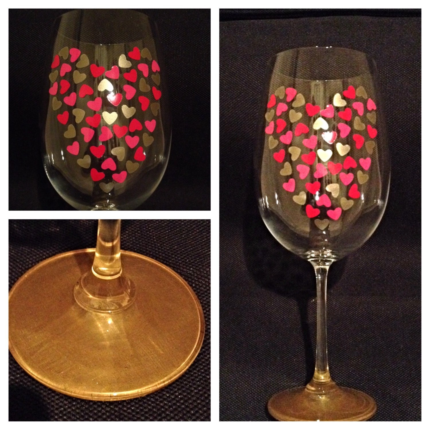 valentines day wine tumbler