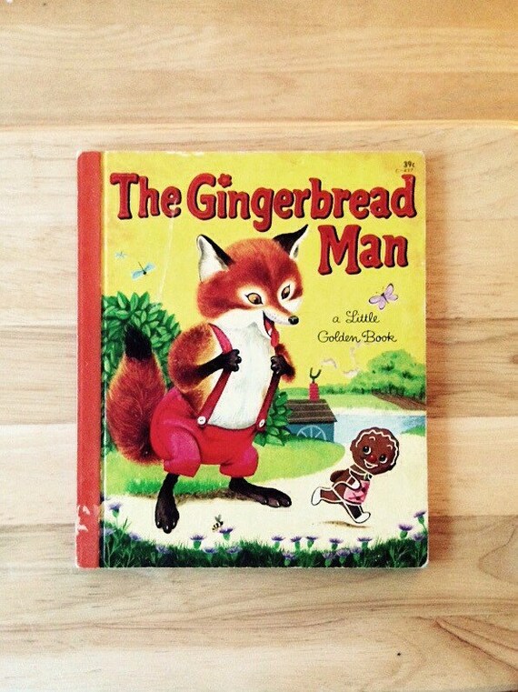 The Gingerbread Man a Little Golden Book 1961 FREE SHIPPING