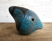 Raku ware. Whistle tit.