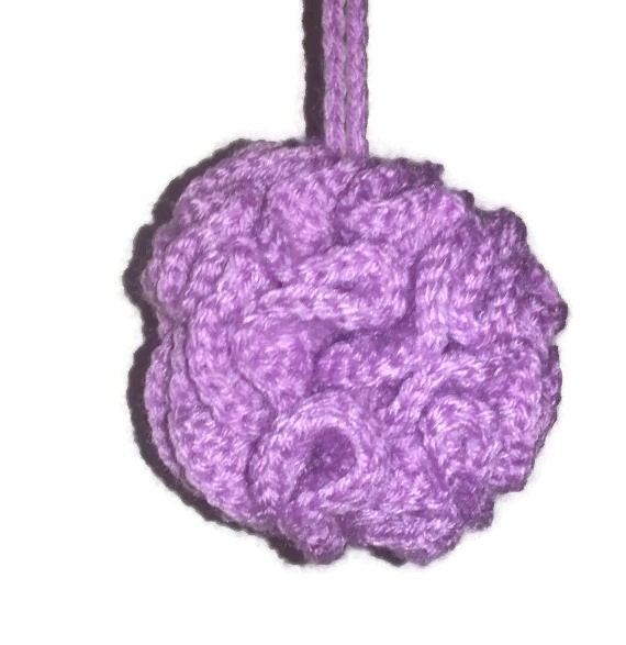 Washable Bath Puff by MarLinsKraftyKorner on Etsy