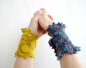 Crocheted Victorian Cuff Bracelet Crocheted Victorian Cuff Bracelet