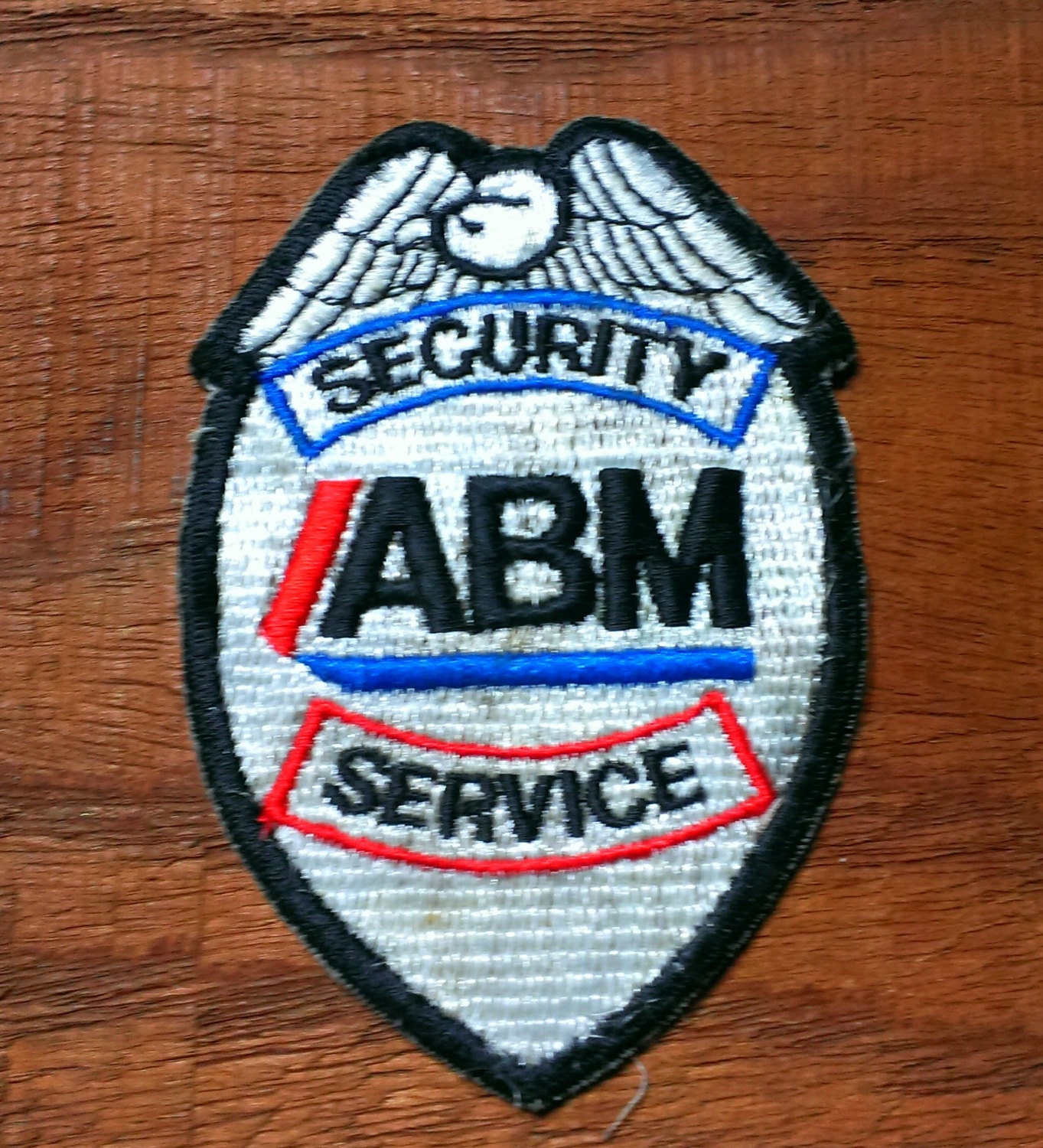 Vintage ABM Security Embroidered Patch