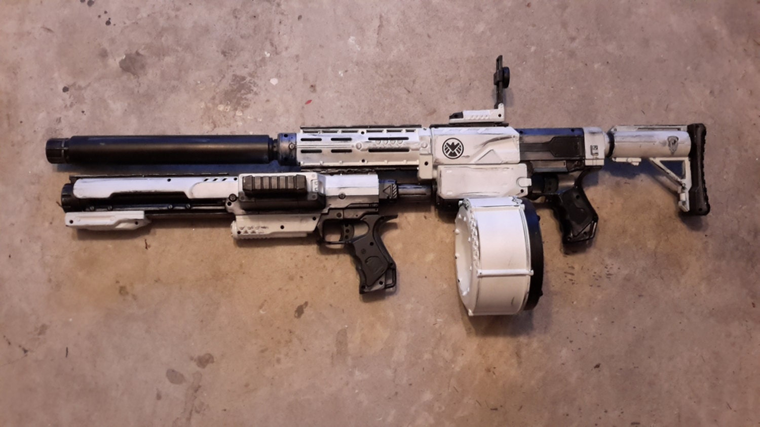 custom nerf retaliator
