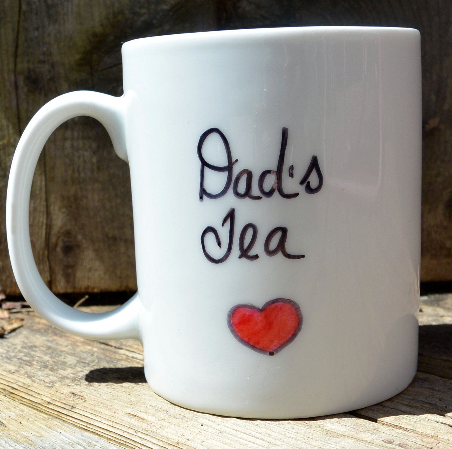 Dad's Tea Mug by SassyGiftMugs on Etsy