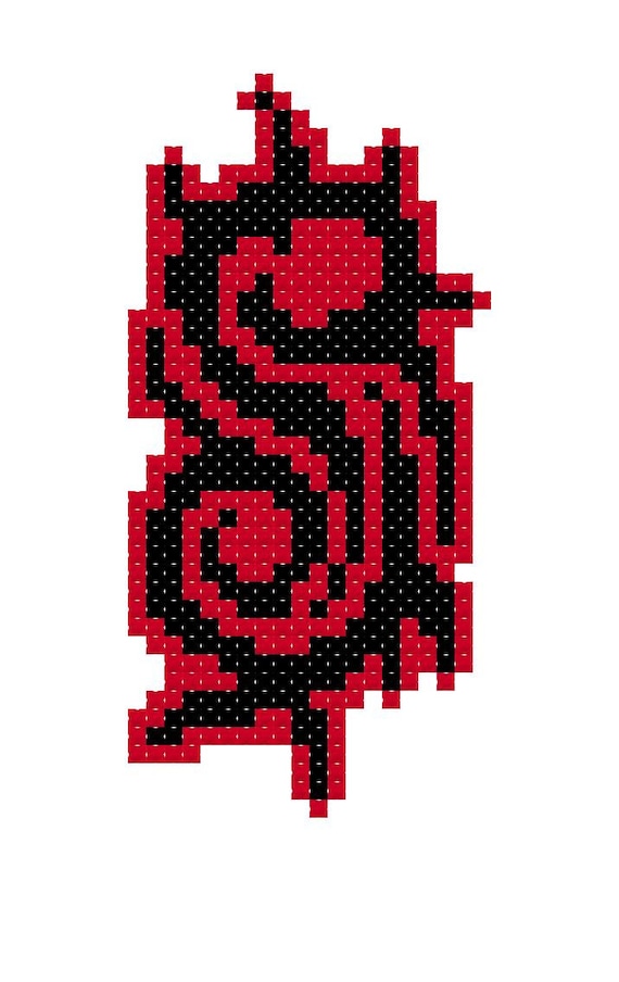 Slipknot 'S' Cross Stitch Pattern