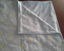 Love Cashmere Moon & Stars Baby Blanket - 100% Cashmere, Gray Multi, Made In Scotland
