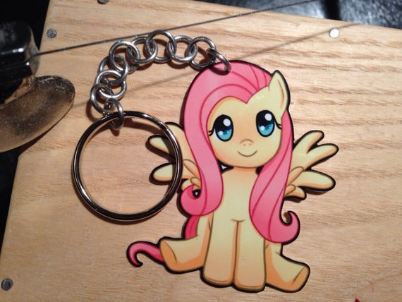 my little pony keychain plush