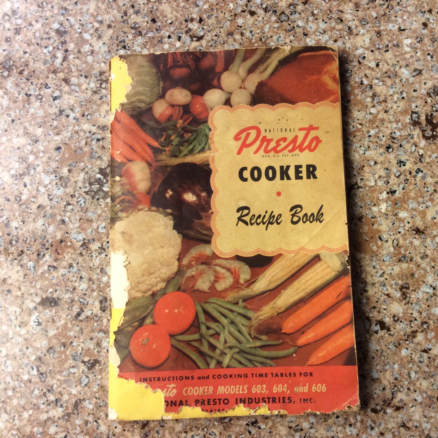Presto Cooker Recipe Book Vintage 1953 Pressure Cooker 128