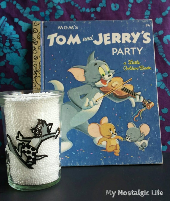 Tom+and+Jaly Vintage Tom & Jerry / Welch's Jelly Jar / Glass and Tom and Jerry's ...