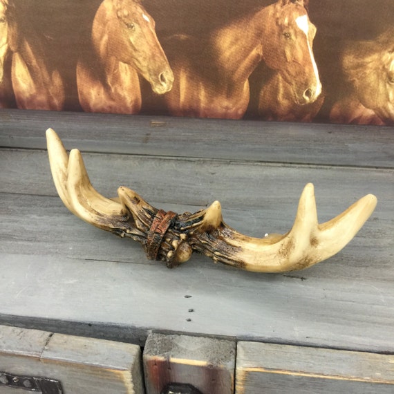 Faux Antler Drawer / pull knob and by BucksBarnWorks