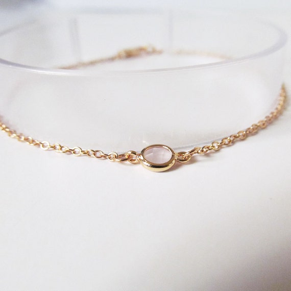 pink and dainty gold bracelet dainty gold pink bracelet  rose   pink bracelet, ,rose powder light