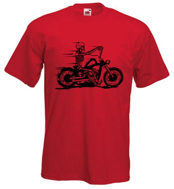 Skeleton Biker Men's T-Shirt
