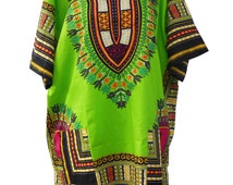 dashiki shirt dress