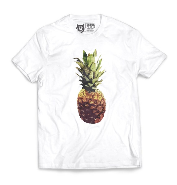 Pineapple Tee Shirt Pineapple Graphic Tee by TeezusApparel