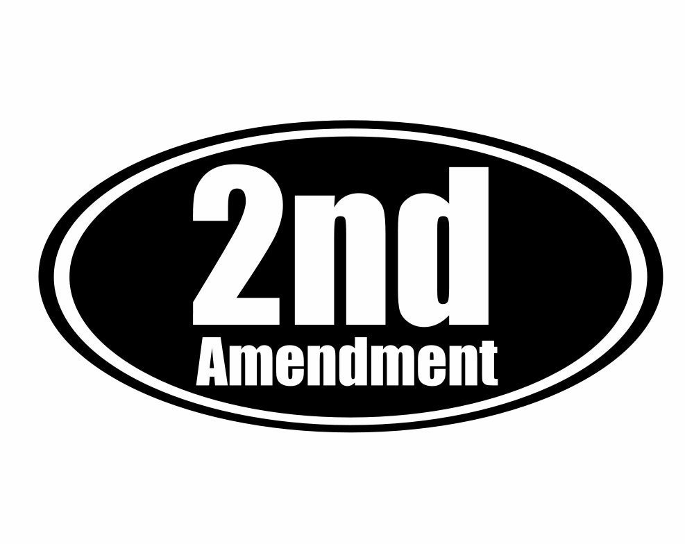 2nd amendment custom decals will look great on your car