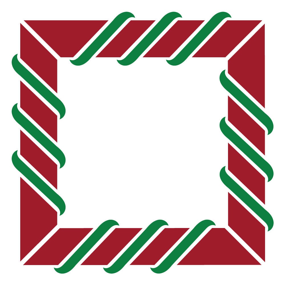 12x12inch frame stencil by PearlDesignStudio on Etsy