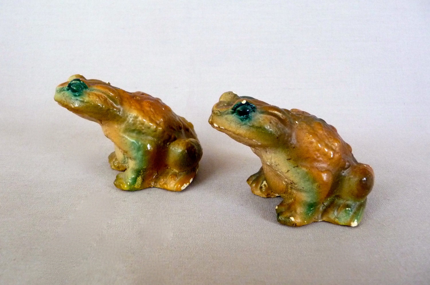 Vintage Frog Salt and Pepper Shakers
