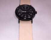 18mm Natural Veg-Tan Leather Watch Strap