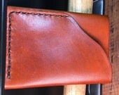 Veg-Tan Leather Slim Wallet - Tan