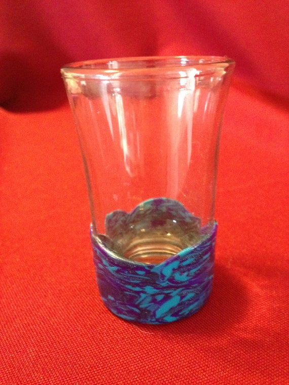 Items similar to One of a kind handmade shot glass on Etsy