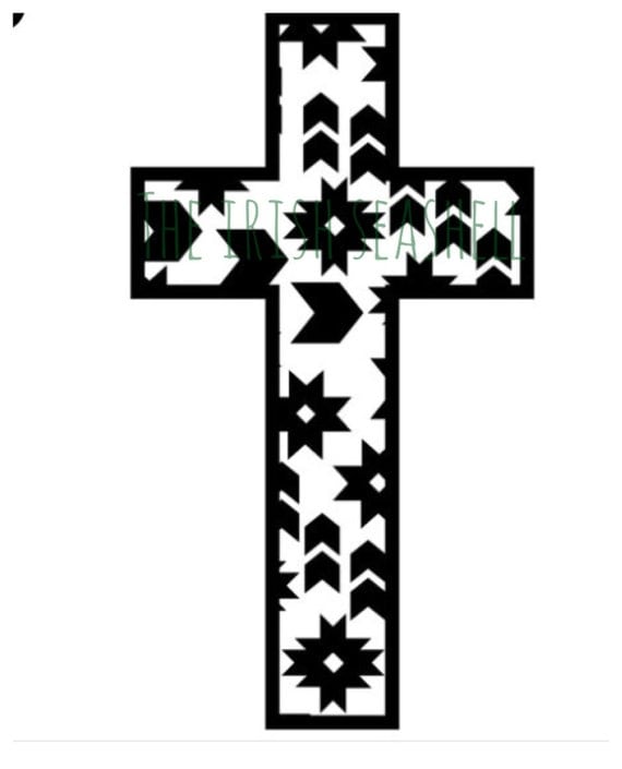 Download Aztec Cross SVG DXF FILE