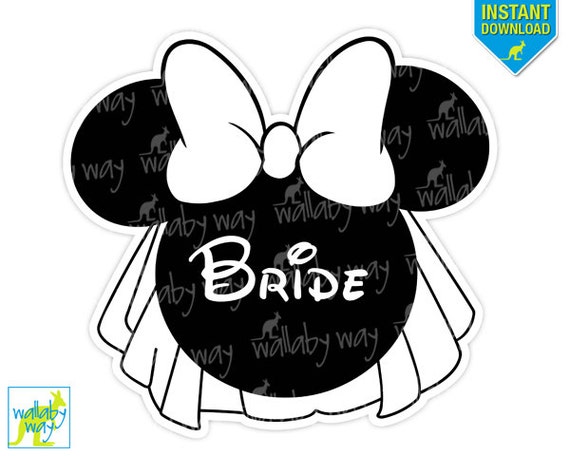 Minnie Mouse Bride SVG: Capture the Enchanting Essence of the Disney Princess