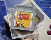 Gameboy Zelda Parody Cart Soap: Retro and geeky! - Gameboy Zelda Cart Soap with plastic holder! - retro gamer, novelty, geek