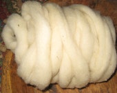 Olde English “BabyDoll” Southdown Roving – Natural (Cream/Off-White) Color