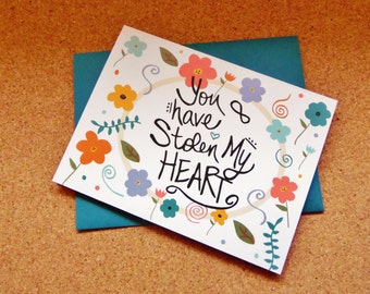 Popular items for stolen my heart on Etsy