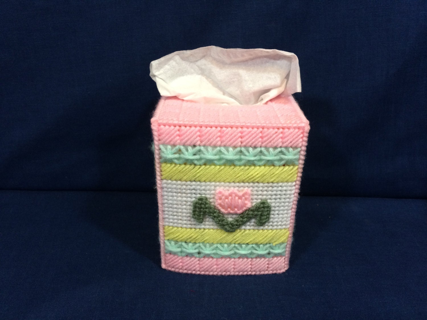 Kleenex Puffs Tissue Box Cover Regular Boutique by AdoptAKeepsake