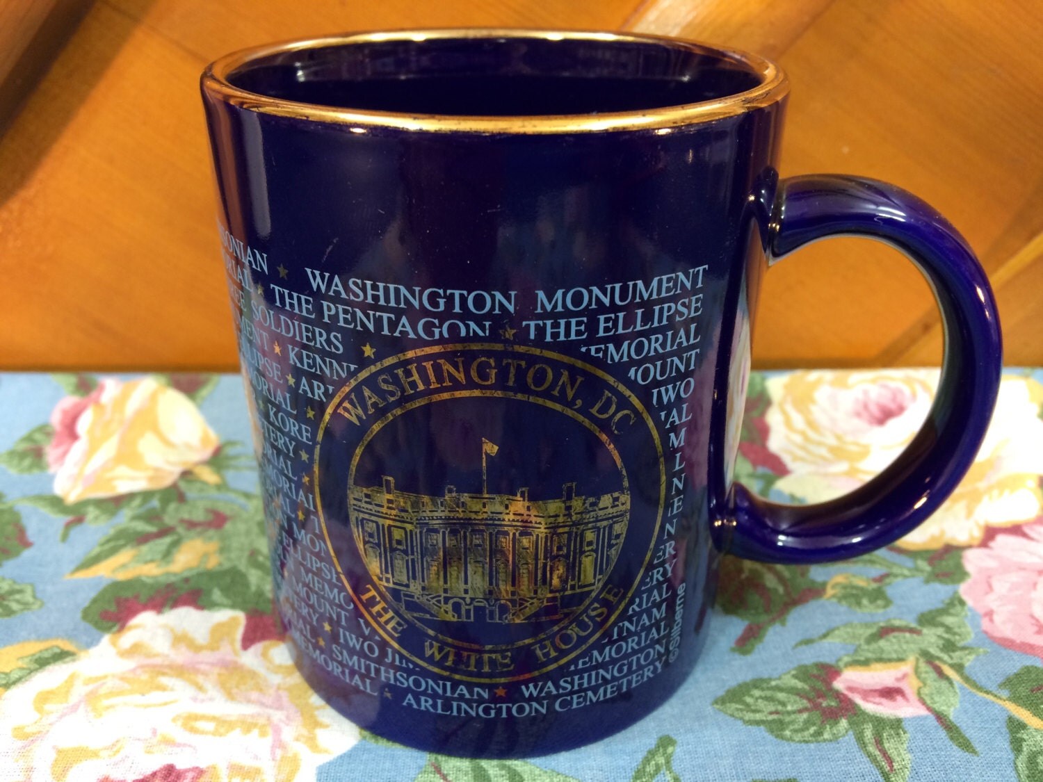 Washington D. C. Coffee Mug Cup Vintage And Rare by AdoptAKeepsake