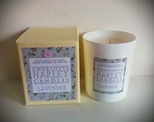 Lavender Oil Aromatherapy Soy Wax Candle