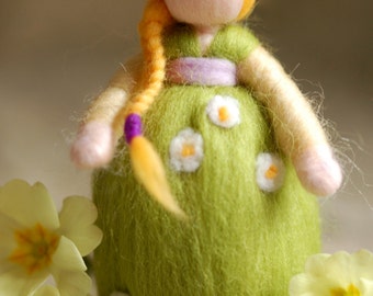 Light Waldorf-inspired tale, wool