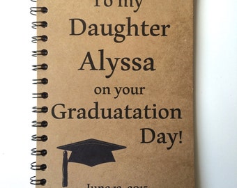 Graduation Gift, Daughter, Graduation Notebook, To Daughter ...