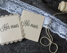 Popular items for wedding vow book on Etsy