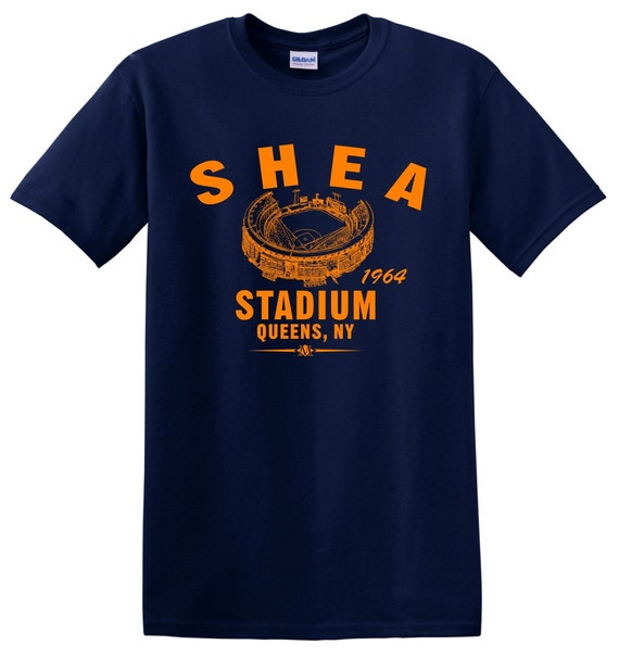 Shea Stadium 1964 Baseball Tee Shirt Past Home of by TSTeesUSA