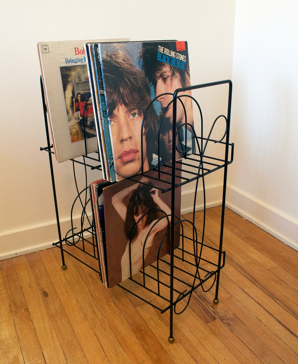 Vintage Mid Century Record Album Holder by ModernMutations on Etsy