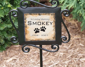 Personalized Pet Memorial Garden Stake