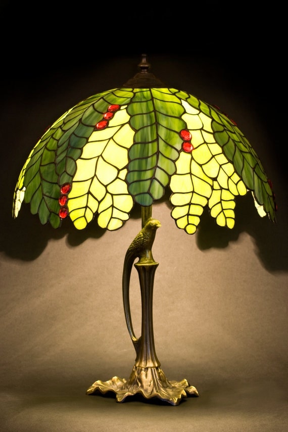 Stained Glass Lamp, Table Lamp, Kitchen Light, Bedside Lamp, Nightstand Lamp, Standing Lamp, Home Decor, Office Decor, Nightstand Decor