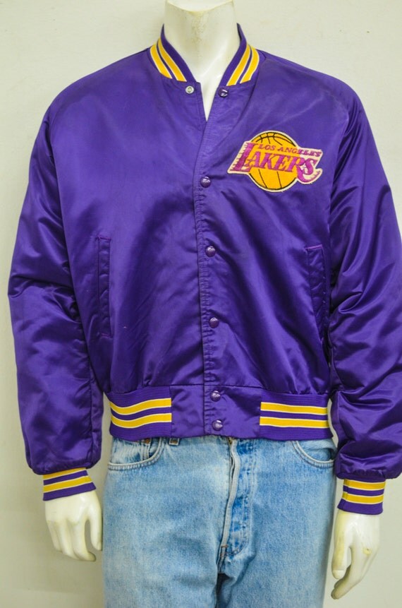 nike lakers varsity jacket
