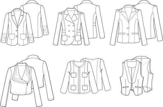 sketch pack blazer