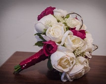 etsy fake flower bouquet