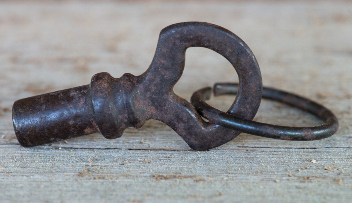 Antique Handcuff Key