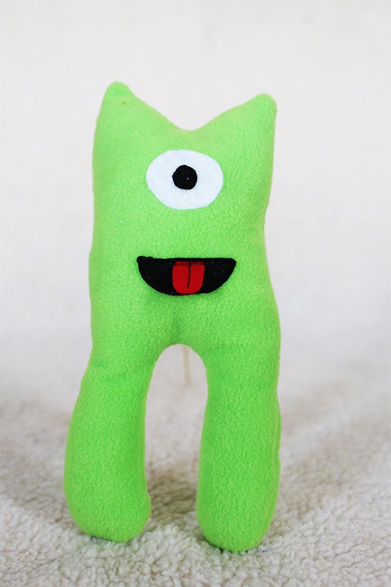 lime green among us plushie