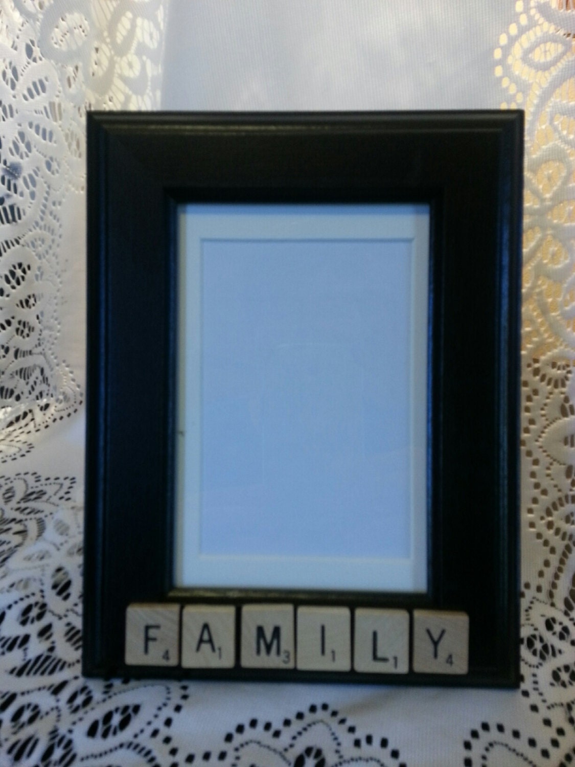 Family Picture Frame 4x6 Vertical by SimpleYetCreative on Etsy
