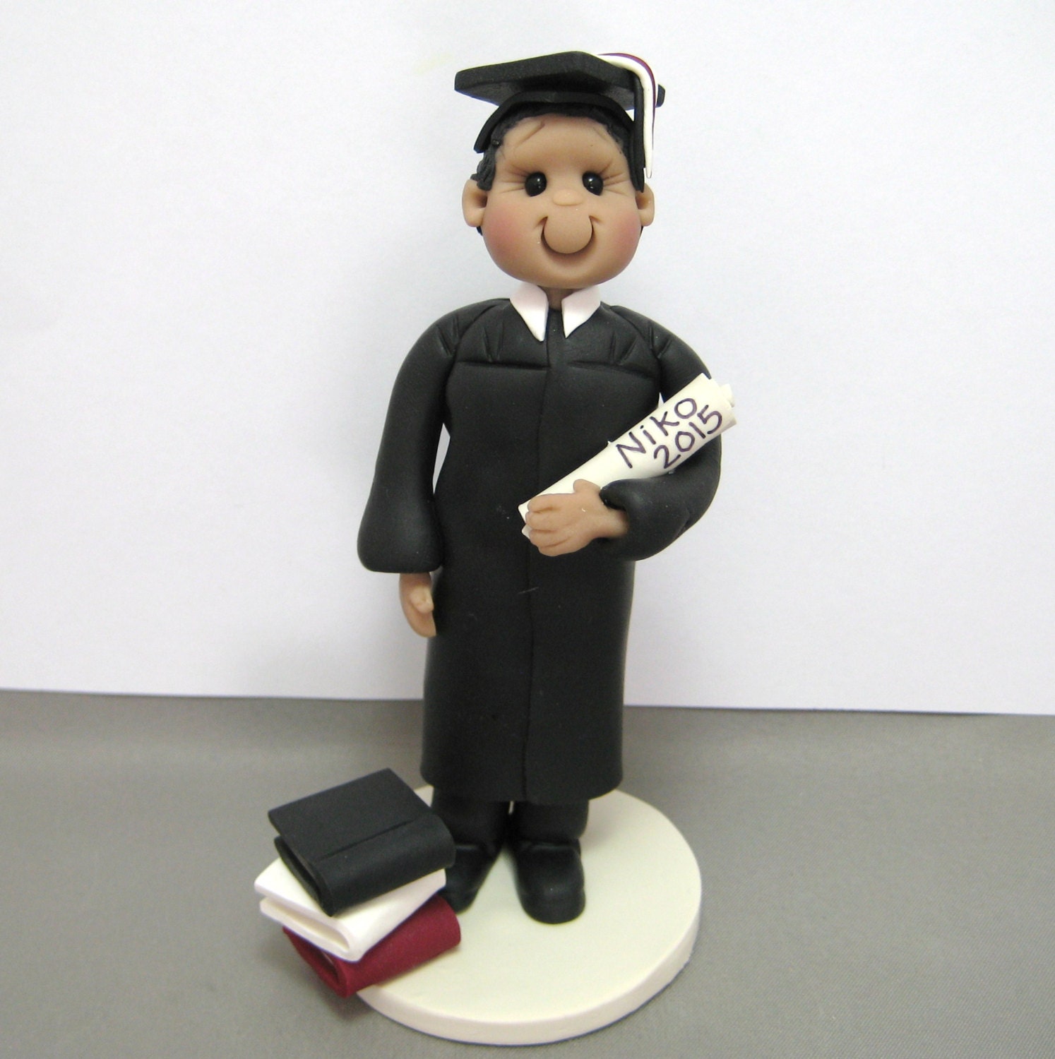 Personalized Graduation Cake Topper Figurine Custom Made To