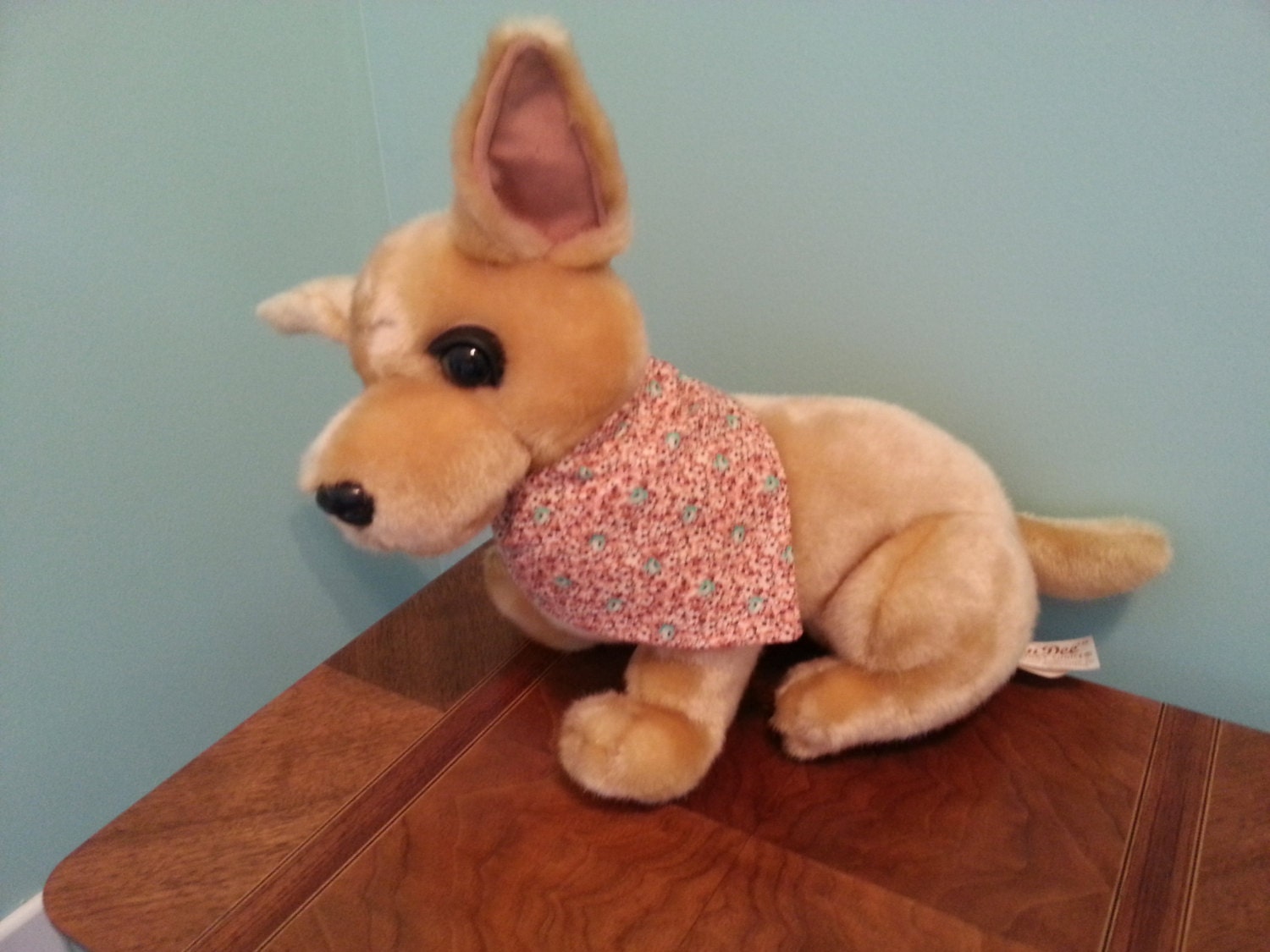 Small Dog Bandana Bandana for Dog Floral Dog by RedbirdOriginals