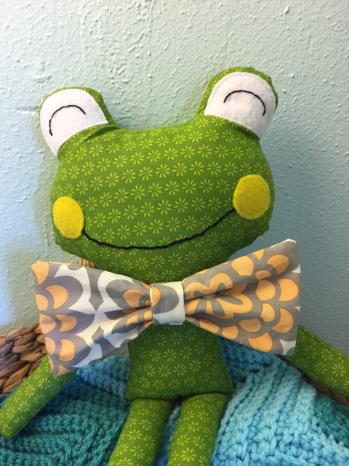 soft frog plush