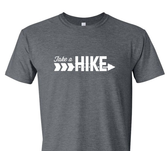 Take A Hike T-shirt Outdoorsman adventure by SuzySwedeCreative